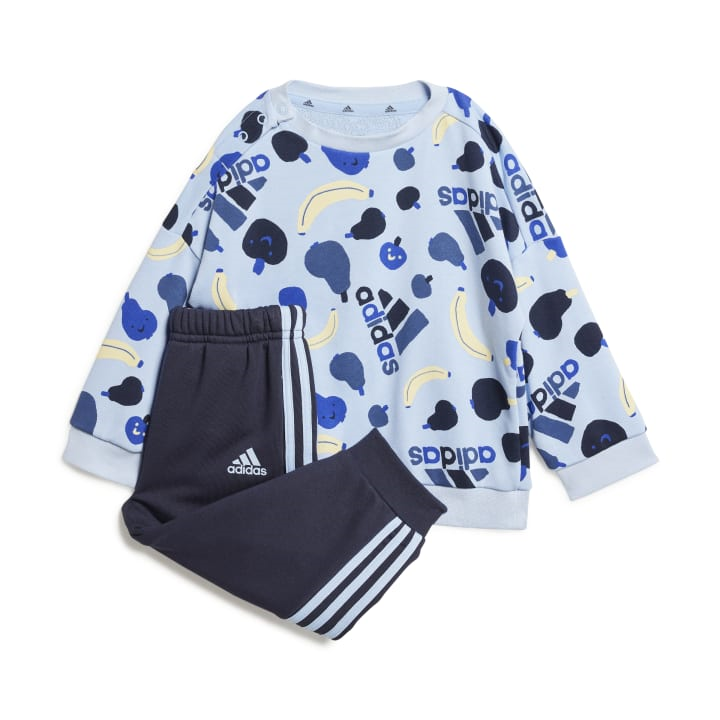 adidas Essentials Allover Print Jogger Set Kids