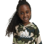 adidas Essentials Allover Print Hoodie Set Kids