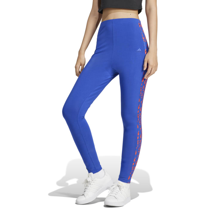 adidas Essentials 3-Stripes Animal Print Leggings