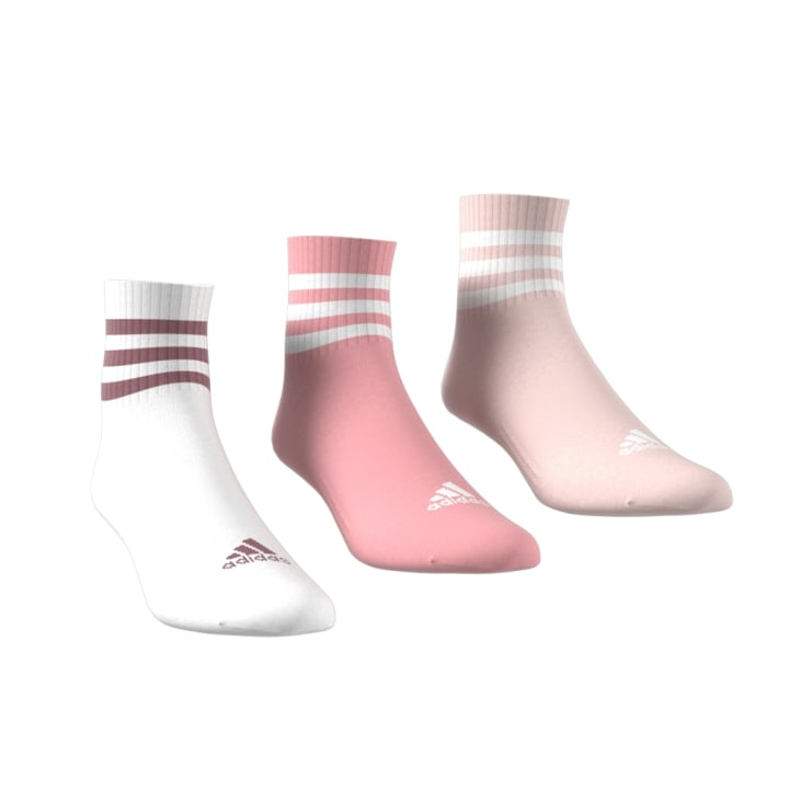 adidas 3-Stripes Cushioned Sportswear Mid-Cut Socks