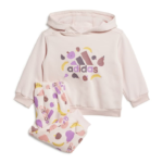 adidas Essentials Allover Print Jogger Set Kids