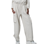 Body Action Modal Cargo Trousers Salt Ecru