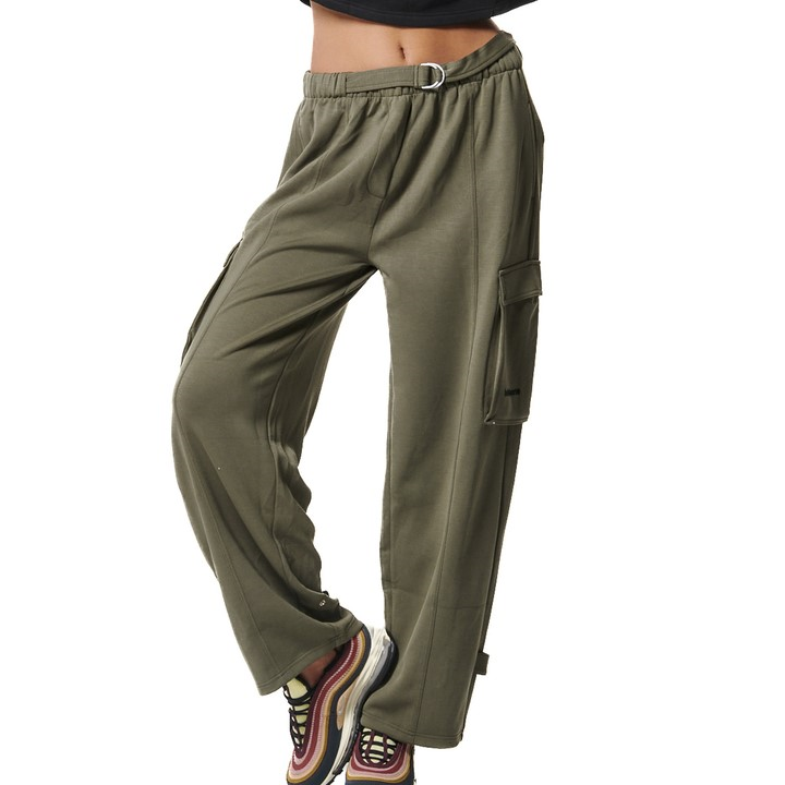 Body Action Modal Cargo Trousers Leaf Green