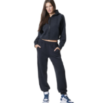 Body Action Modal Wide Joggers Black