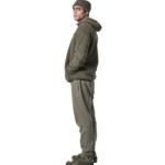 Body Action Cotton-Terry Tracksuit Bottoms Leaf Green