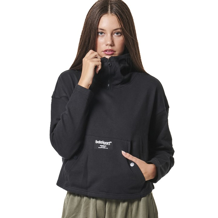 Body Action Oversized Hoodie Black