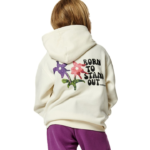 Body Action Longsleeve Hooded Sweatshirt Sugar Ecru