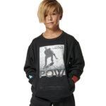 Body Action Round Neck Sweatshirt Black