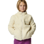 Body Action Fluffy Fleece Jacket Arctic Wolf Ecru