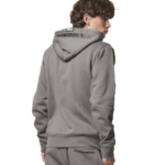 Body Action Full Zip Function Hoodie Storm Grey