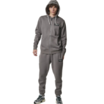 Body Action Full Zip Function Hoodie Storm Grey