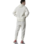 Body Action Sport Gym Tech Zip Hoodie Snow White