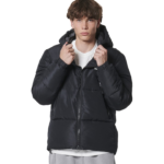 Body Action Puffer Jacket Black