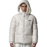 Body Action Puffer Jacket Sand Beige