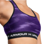 Under Armour Crossback Mid Print Bra