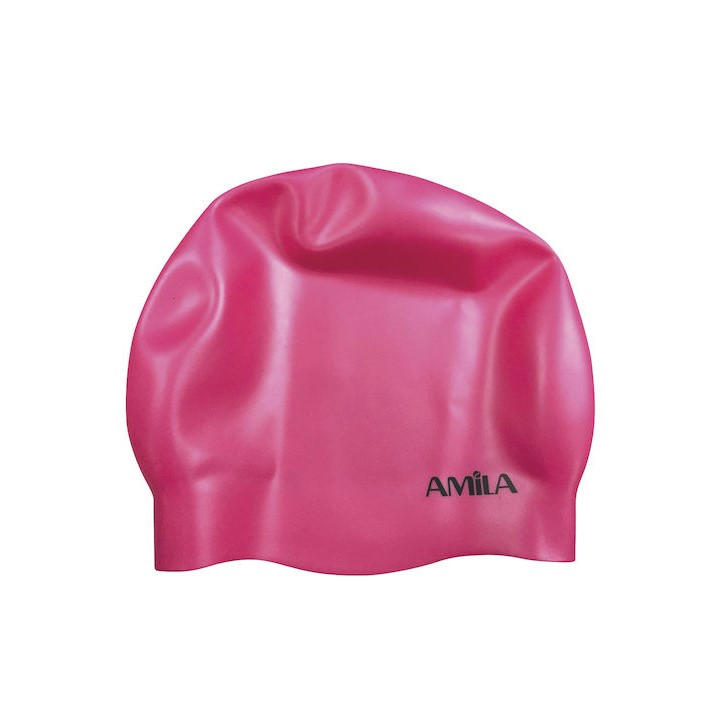 Amila Swim Cap No Wrinkle Medium Hair