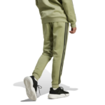 adidas Essentials Fleece 3-Stripes Tapered Cuff Pants