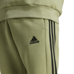 adidas Essentials Fleece 3-Stripes Tapered Cuff Pants