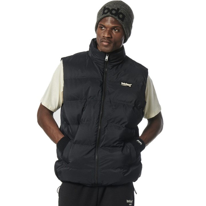 Body Action Puffer Vest Black