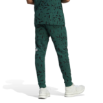 adidas Essentials Tapered Cuff Logo Allover Print Pants