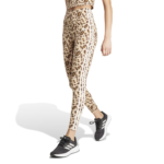 adidas Essentials 3-Stripes Animal Print Leggings