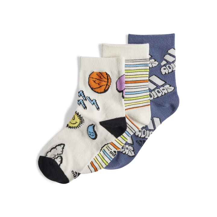 adidas Bubble Socks 3 Pair Pack Kids