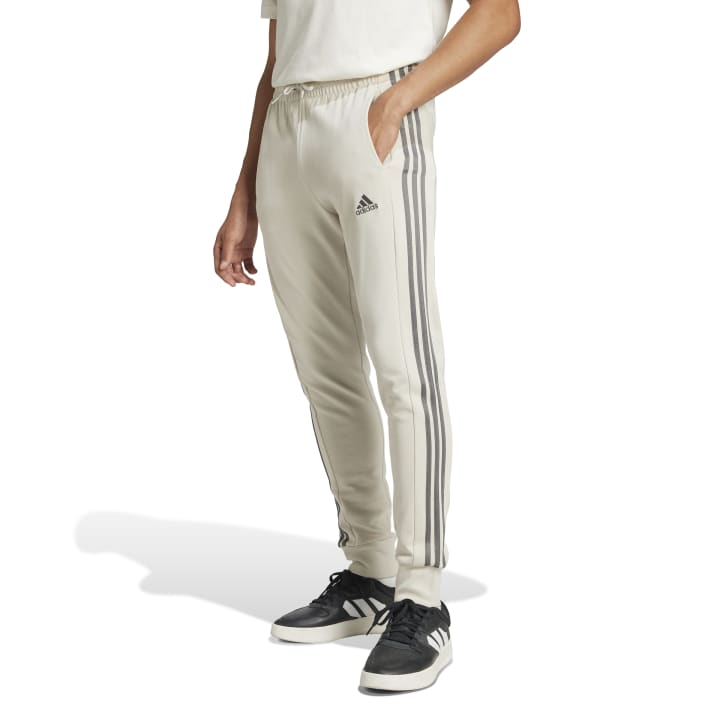 adidas Essentials French Terry Tapered Cuff 3-Stripes Pants