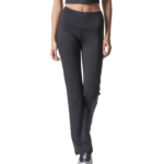 Body Action High Waisted Wide-Leg Leggings Black