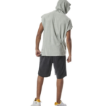 Body Action Natural Dye Terry Hoodie Quiet Grey