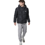 Body Action Puffer Jacket Black