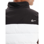 Emerson Puffer Vest Jacket White/Black