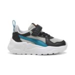 Puma Trinity Lite AC+ Inf Βρεφικά Sneakers Γκρι Μαύρο