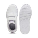 Puma Courtflex V3 Dotty V PS Παιδικά Sneakers με Σκρατς Λευκά