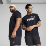 Puma Ess No. 1 Logo Tee Ανδρικό Κοντομάνικο Μπλε Navy