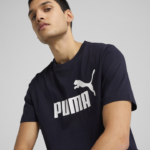 Puma Ess No. 1 Logo Tee Ανδρικό Κοντομάνικο Μπλε Navy