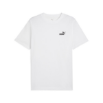 Puma Ess Small No. 1 Logo Tee Ανδρικό Κοντομάνικο Λευκό