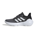 adidas Tensaur Run 2.0 Αθλητικά Παιδικά Παπούτσια Running με Κορδόνια Γκρι / Μαύρο / Άσπρο