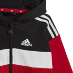 adidas Tiberio 3-Stripes Colorblock Fleece Track Suit Kids