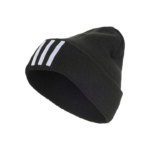 adidas 3-Stripes Beanie Σκούφος Πλεκτός Μαύρο