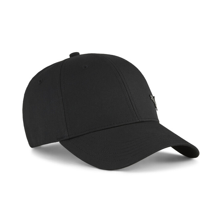 Puma Ess Metal Puma Cat BΒ Cap Jr Παιδικό Καπέλο Jockey Υφασμάτινο Μαύρο