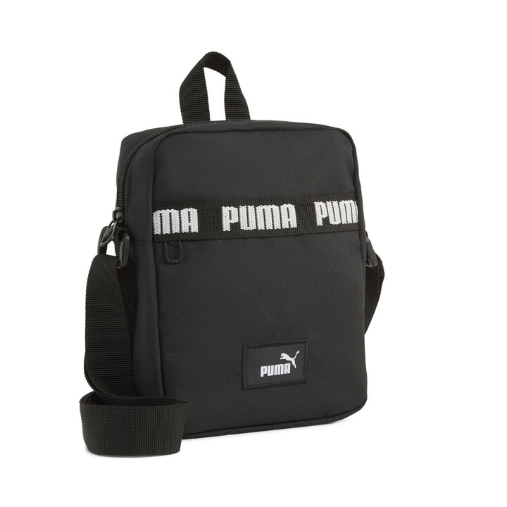 Puma Phase Tape Portable Shoulder Crossbody Bag Ανδρική Τσάντα Ώμου / Χιαστί Μαύρη