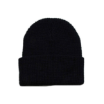 Body Action Waffle Knit Beanie Black