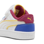 Puma Caven 2.0 Starblitz AC+ Inf Βρεφικά Sneakers Λευκά / Κόκκινο / Κίτρινο / Μπλε