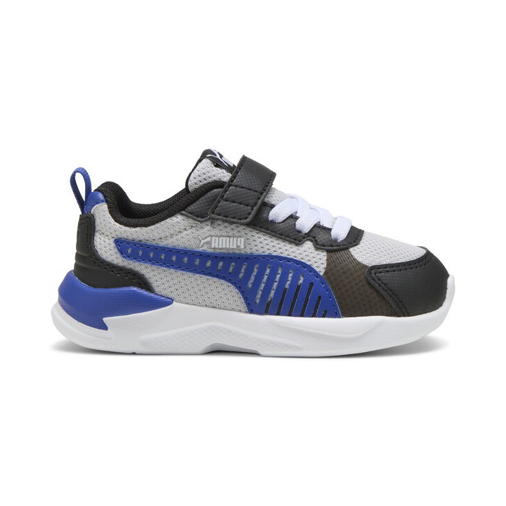 Puma X-Ray 3 LT AC+ Inf Βρεφικά Sneakers με Σκρατς Λευκό / Μπλε / Μαύρο