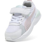 Puma X-Ray 3 LT AC+ Inf Βρεφικά Sneakers με Σκρατς Λευκό / Ροζ