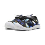 Puma Fun Racer Sandal AOP V PS Παιδικά Παπουτσάκια Θαλάσσης Μαύρα / Μπλε