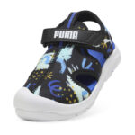 Puma Fun Racer Sandal AOP V PS Παιδικά Παπουτσάκια Θαλάσσης Μαύρα / Μπλε