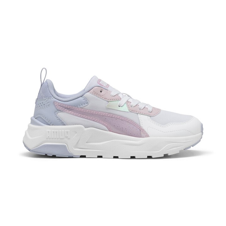 Puma Trinity Lite Blurry Dreams Jr Παιδικά Sneakers Λευκό / Ροζ