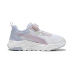 Puma Trinity Lite Blurry Dreams AC+ PS Παιδικά Sneakers με Σκρατς Λευκά / Ροζ