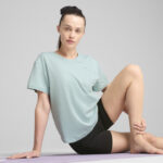 Puma Move Cloudspun Loose Fit Tee Γυναικείο T-shirt Βεραμάν